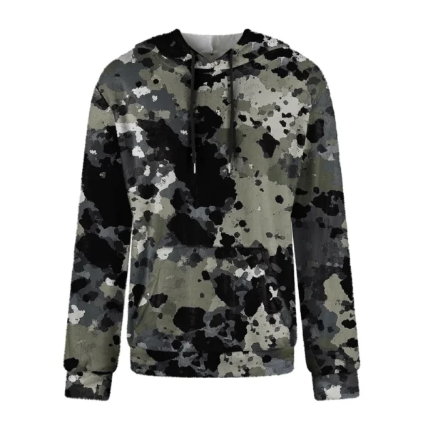 Hooded Sports Tracksuit Unisex Running Outfits Long Sleeve Pullover Hoodies - Image 11