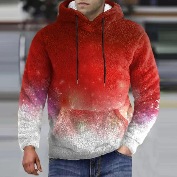 Hooded Sports Tracksuit Unisex Running Outfits Long Sleeve Pullover Hoodies - Image 22