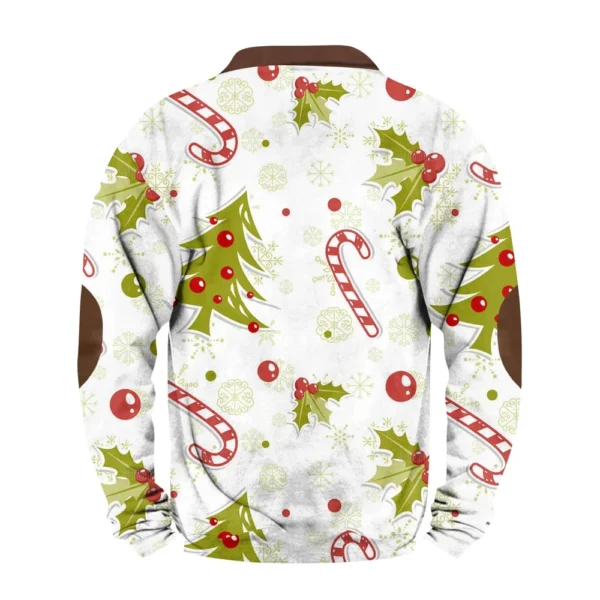 Men's Retro Casual Gradient Printed Sweatshirt - Image 11