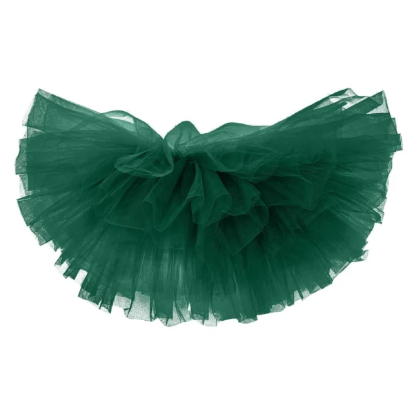 Women's Fashion Solid Color Half Skirt Party Ballet Puff Skirt Mesh Skirt - Image 28