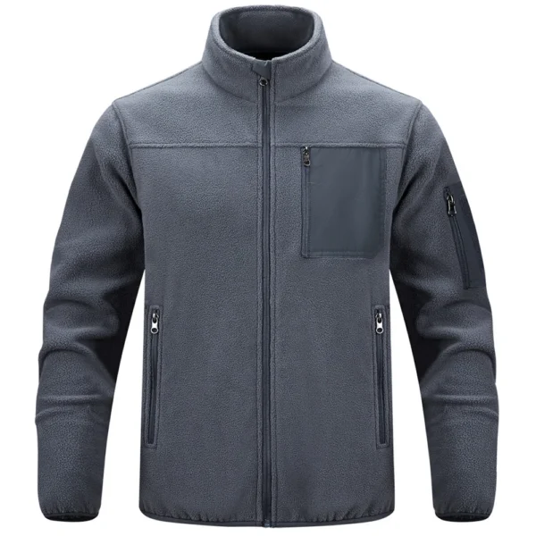 Mens Casual Outdoor Leisure Multi-Bag Shaken Grains Jacket - Image 12
