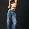 Casual Women's Stretch Loose Wide Leg Pants - Image 20