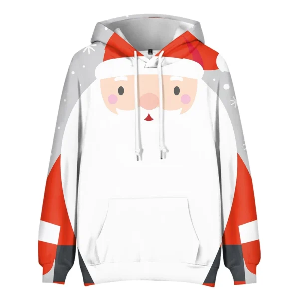 Hooded Sports Tracksuit Unisex Running Outfits Long Sleeve Pullover Hoodies - Image 11