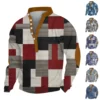 Men's Corduroy Cardigan 6-button Long-sleeved Sweatshirt