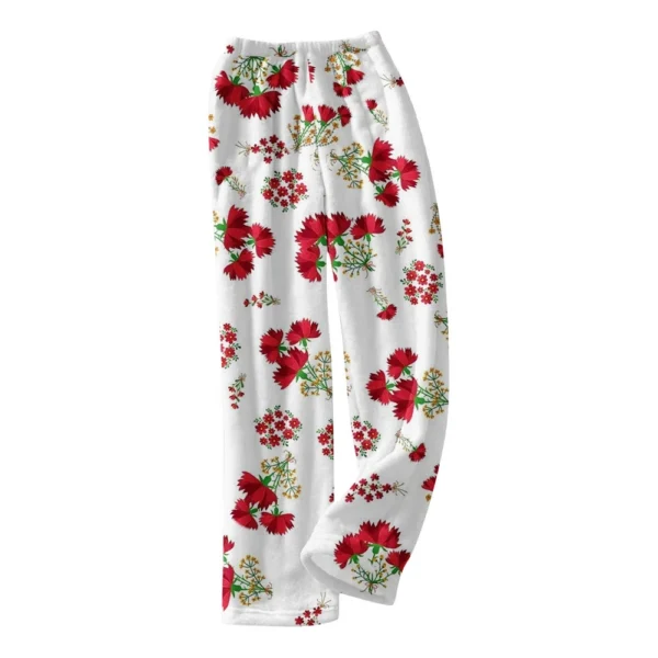 Men And Women Pyjamas Bottoms Printed Soft Comfortable Pyjama Bottoms Casual - Image 45