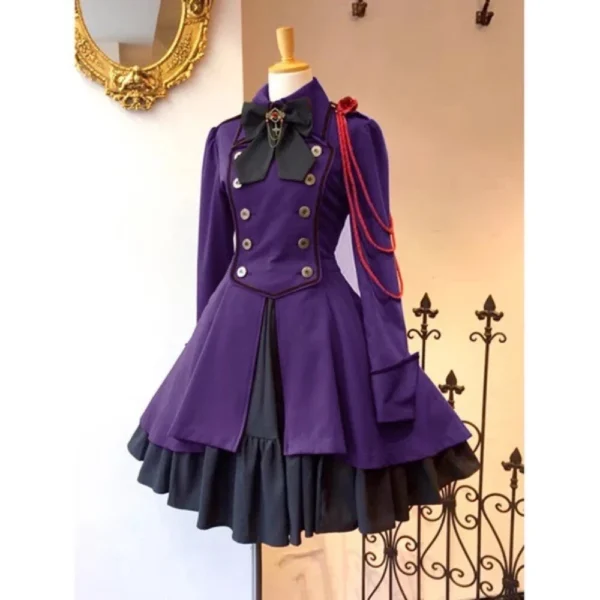 Women's long-sleeved loose dress - Image 2