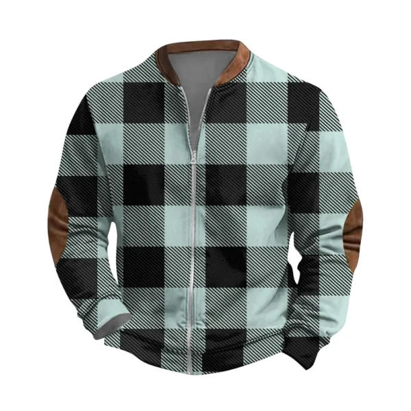 Men's Retro Casual Gradient Printed Sweatshirt - Image 26