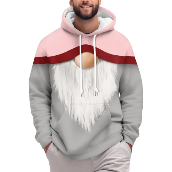 Hooded Sports Tracksuit Unisex Running Outfits Long Sleeve Pullover Hoodies - Image 3