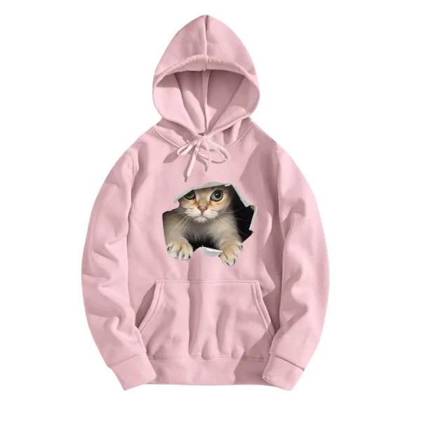 Womens Oversized Fleece Sweatshirts Long Sleeve Sweaters Pullover Fall Outfits - Image 26