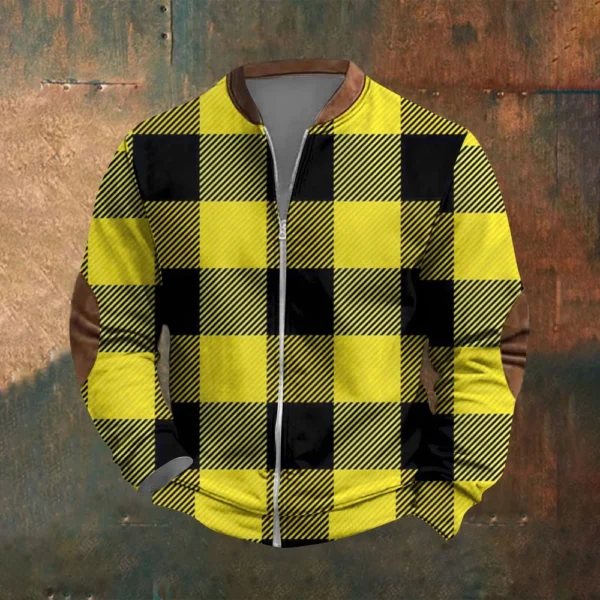 Men's Retro Casual Gradient Printed Sweatshirt - Image 28