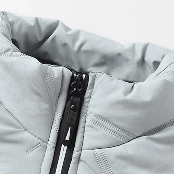 Men's Cotton-padded Fall And Winter Coat Warm And Thick Windproof Coat Stand-up - Image 10