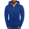 Men'S Zipper Jacket, Casual Retro Long Sleeved Cardigan Jacket - Image 26