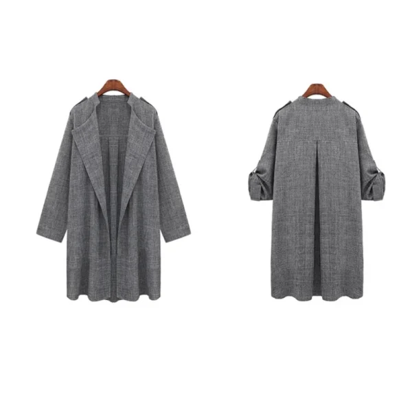 fashion women coat casual black suits blazers jacket - Image 5