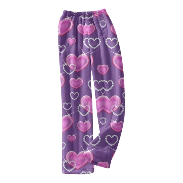 Men And Women Pyjamas Bottoms Printed Soft Comfortable Pyjama Bottoms Casual - Image 7