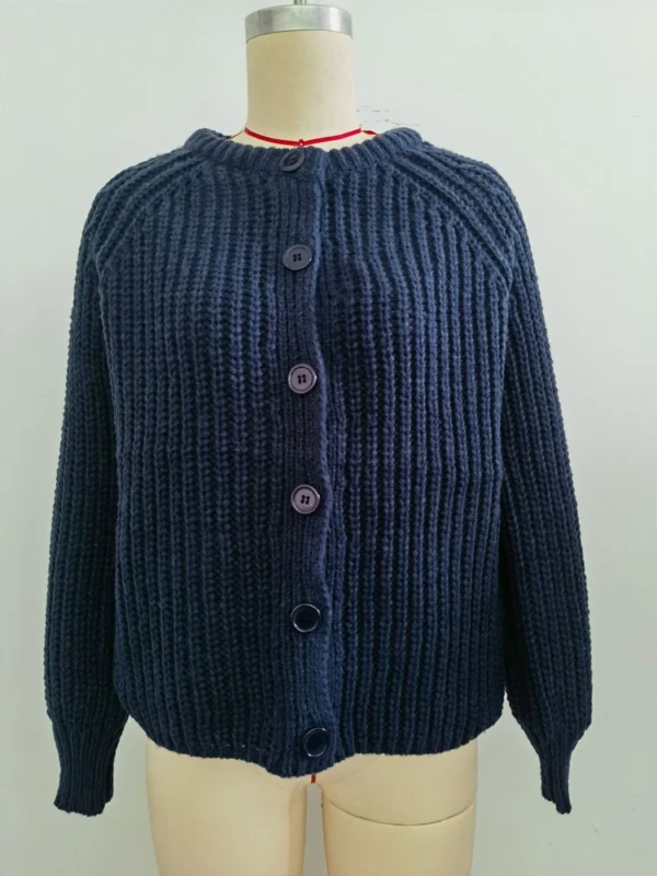 Women's casual crew-neck long-sleeved sweater - Image 10