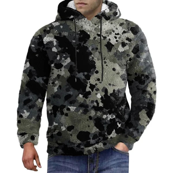 Hooded Sports Tracksuit Unisex Running Outfits Long Sleeve Pullover Hoodies - Image 16