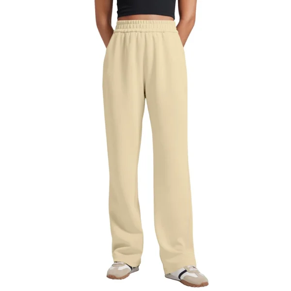 Women's Fashion Straight Casual Hundred Draped Sweat Casual Pants With Pockets - Image 8