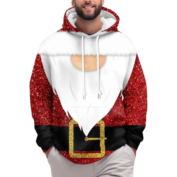 Hooded Sports Tracksuit Unisex Running Outfits Long Sleeve Pullover Hoodies - Image 26