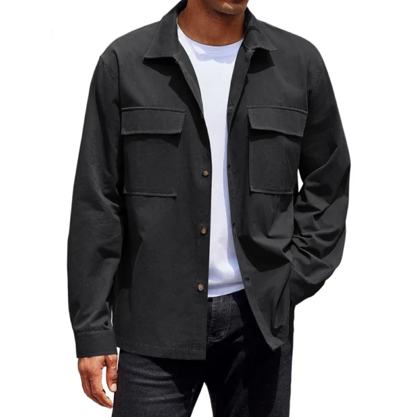 Men's Casual Camouflage Sports Sweatshirt Long Sleeve Zipper Hooded Jacket Coat - Image 16