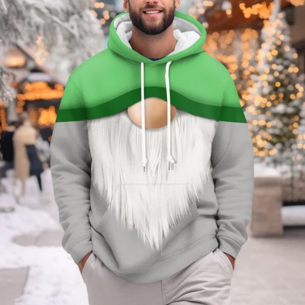Hooded Sports Tracksuit Unisex Running Outfits Long Sleeve Pullover Hoodies - Image 16