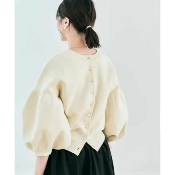Women's loose knitted jacket - Image 12