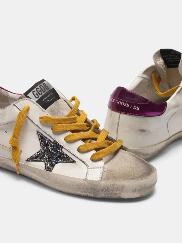 gg*db Women's shoes purple tail silver star board shoes casual shoes - Image 3