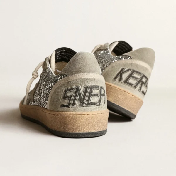 gg*db Women's shoes silver sequined board shoes casual shoes - Image 8