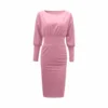 Sexy Women's Knit Sweater Long Sleeve Package Hips Party  Dress - Image 6
