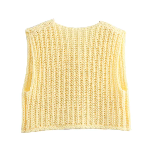 Women's thick needle vest - Image 22