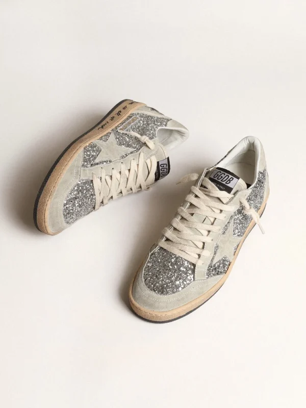 gg*db Women's shoes silver sequined board shoes casual shoes - Image 2