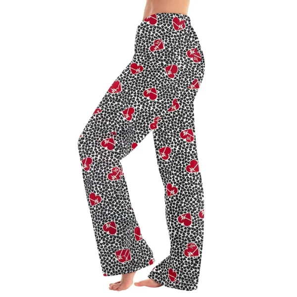 Women Winter Plaid Pants Full Length Long Trousers Sports Pants - Image 22