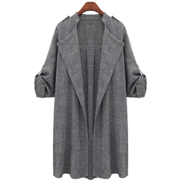 fashion women coat casual black suits blazers jacket - Image 3