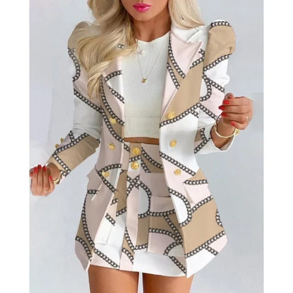 Suit Women's Printed Suit Suit - Image 17