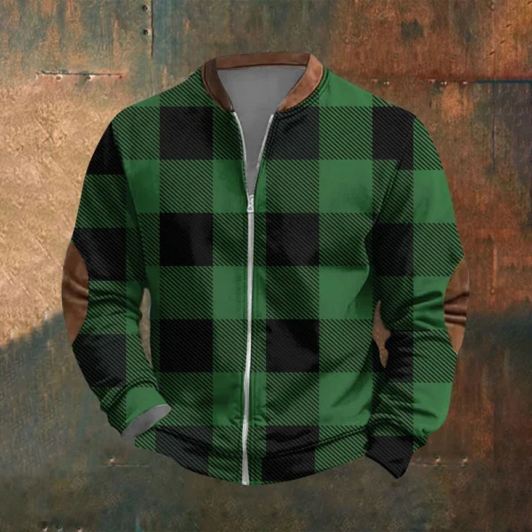 Men's Retro Casual Gradient Printed Sweatshirt - Image 19