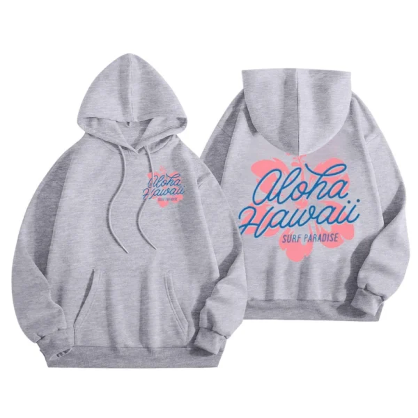 Women's Fashion Lightweight Long Sleeve with Pockets Pullover Hoodies - Image 29