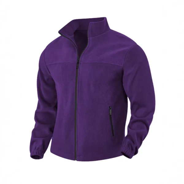 Men's jacket zipper collar jacket - Image 21