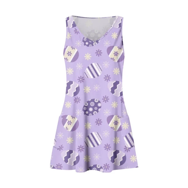 Women's Dresses Printed Casual Sundresses Easter Fashion Summer Loose Dress - Image 10