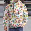 Men's Standing Collar Sweatshirt Is Outdoor Casual Sweaters Tops - Image 28