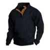 Spring And  Men's Standing Collar Sweatshirt Is Outdoor Casual Sweaters Tops - Image 9