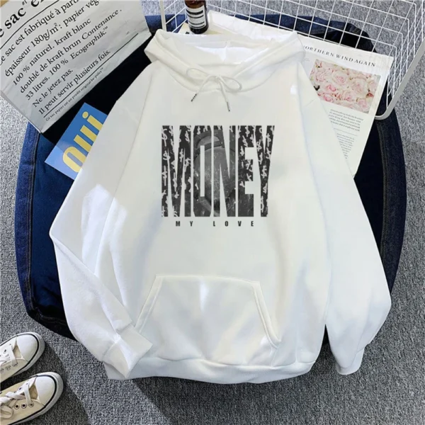 Womens Oversized Fleece Sweatshirts Long Sleeve Sweaters Pullover Fall Outfits - Image 37