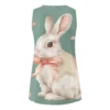 Women's Sleeveless Easter Print Vest Blouse - Image 11
