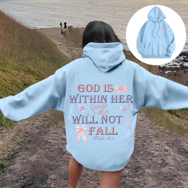 Women's Fashion Lightweight Pullover with Pockets Long Sleeve Hoodies - Image 25