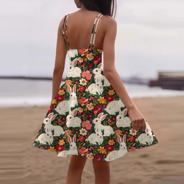 Women's Sundresses Summer Easter Casual Loose Printed Dresses Fashion Dress - Image 11