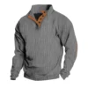Spring And  Men's Standing Collar Sweatshirt Is Outdoor Casual Sweaters Tops - Image 4