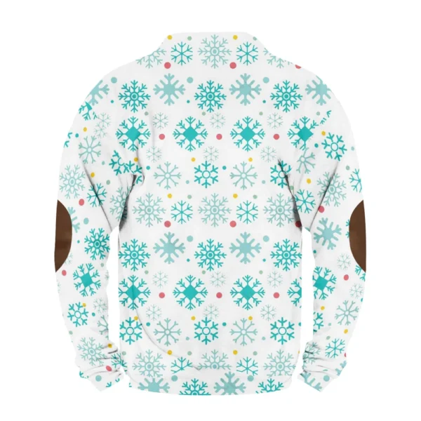 Men's Buttoned Sweatshirt With European And American Autumn/winter Printed Long - Image 11