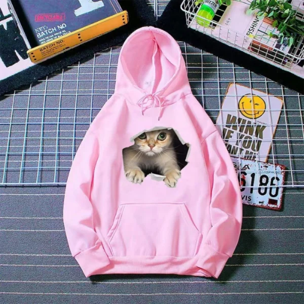 Womens Oversized Fleece Sweatshirts Long Sleeve Sweaters Pullover Fall Outfits - Image 28