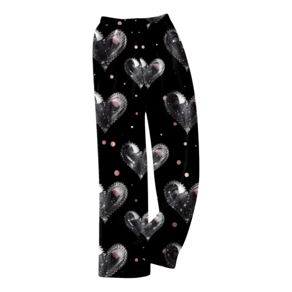 Men And Women Pyjamas Bottoms Printed Soft Comfortable Pyjama Bottoms Casual - Image 9