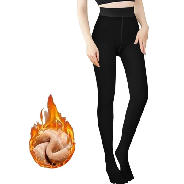 Women's Fashion Plus Size Pantyhose Wear Fleece Warm Pantyhose Plus Size - Image 13