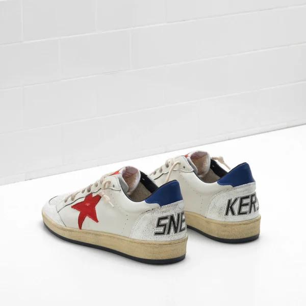 gg*db Men's shoes blue tail red star casual shoes - Image 3