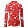 Unisex Winter Christmas Prints Suit Jackets Unisex Casual Fashion Button Jackets - Image 12